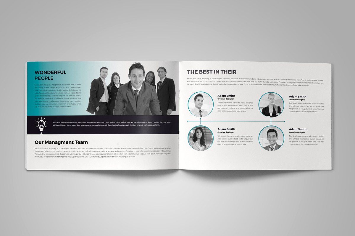 Corporate Brochure Template V3, a Brochure Template by JanySultana (Photo 6 of 12)