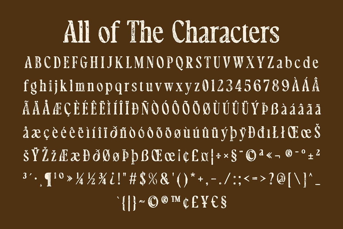 CS Hadwin Stamp, a Serif Font by Craft Supply Co. (Photo 8 of 8)