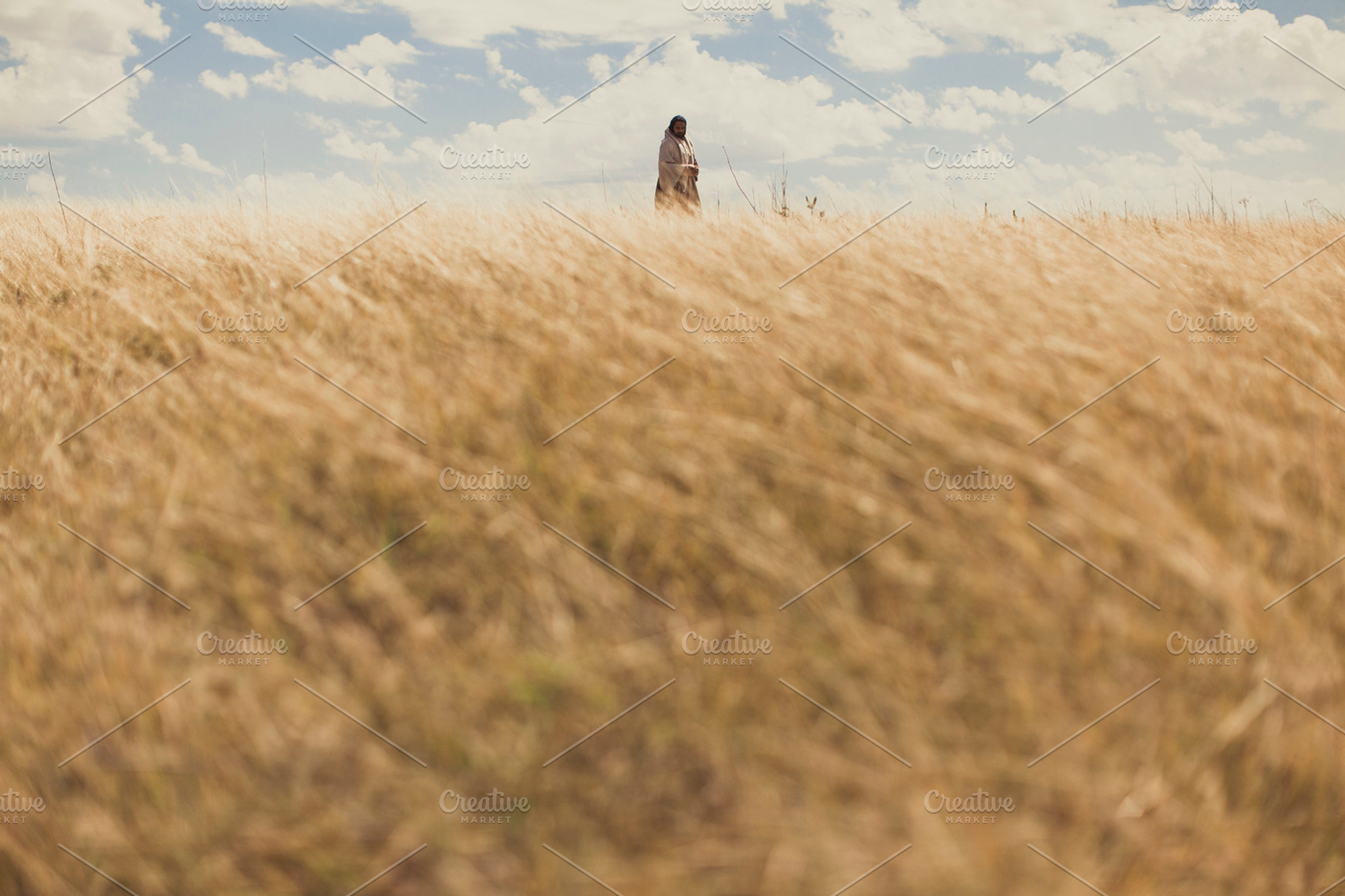 Jesus in the Solitude, a Person Photo by Lightstock