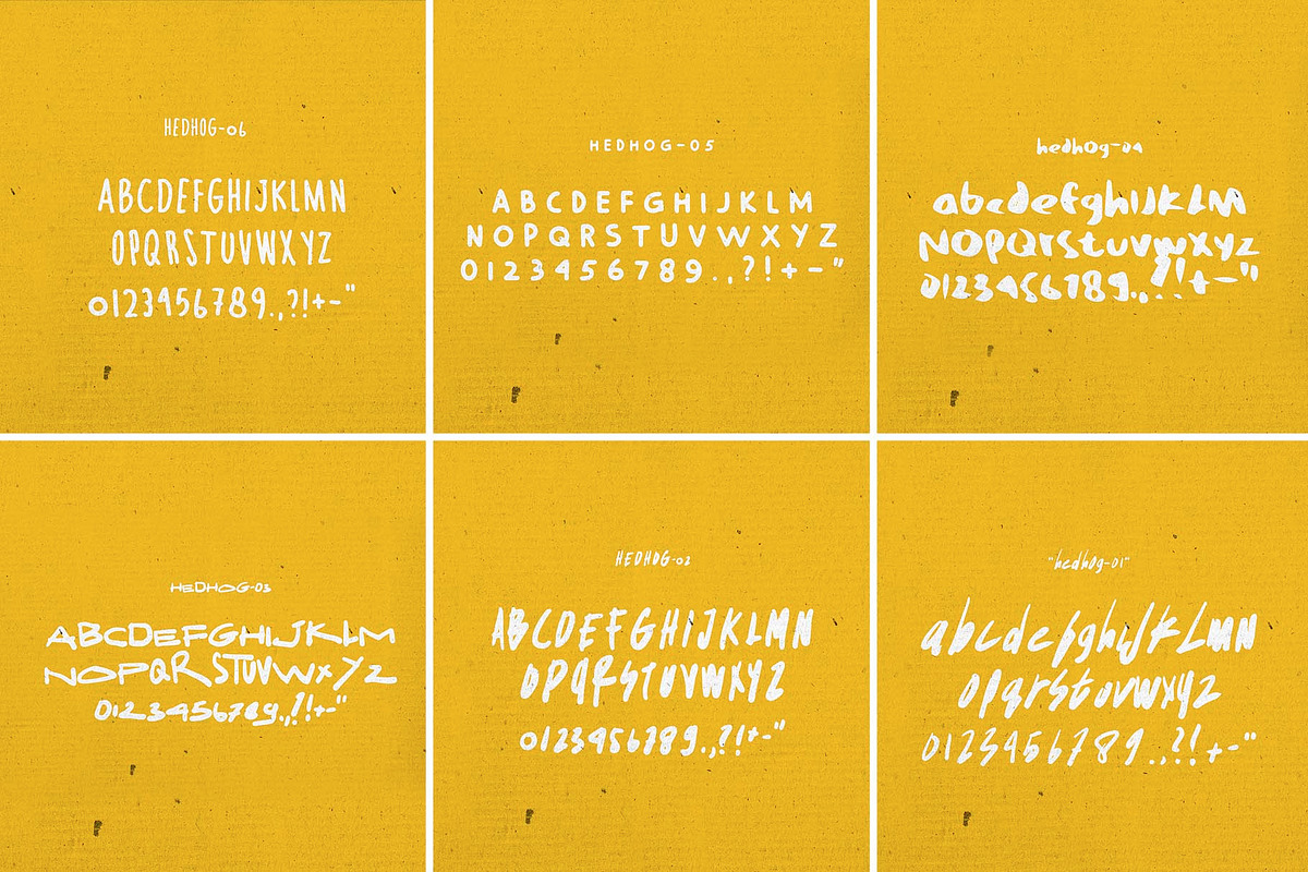 Hedhog Handwritten Font, a Script Font by freeject.net (Photo 8 of 8)