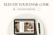 Email Marketing Newsletter Template, an Email Template by Branding Babe Co. (Thumbnail 9 of 9)