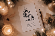 Christmas Sketch Nostalgia Pack, an Object Illustration by Nutalin Art (Thumbnail 7 of 12)