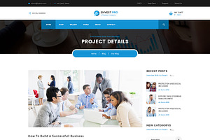 Envest Pro - Multipurpose Theme