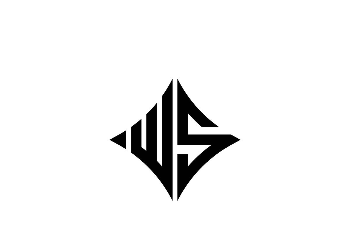 WS logo design vector template, a Branding & Logo Template by xcoolee