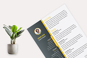 Resume Template / EPS,AI, a Resume Template by Annudesign (Thumbnail 7 of 7)
