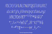 Leggy Chestnut - Handwriting Font, a Font by Squaretree Design (Thumbnail 6 of 6)