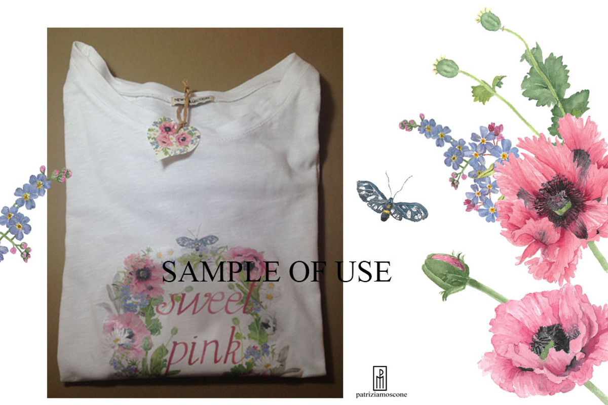 PINK POPPIES, an Illustration by patriziamoscone (Photo 6 of 7)