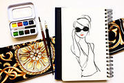 Fashion Clip art - Floral watercolor, a Food Illustration by amyxbao (Thumbnail 6 of 6)