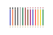 Office Stationery Realistic Set, an Object Graphic by bnrcreativelab (Thumbnail 2 of 6)