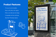 Nursing Doodles Icons Set, an Outline Icon by Vectors Market (Thumbnail 2 of 8)