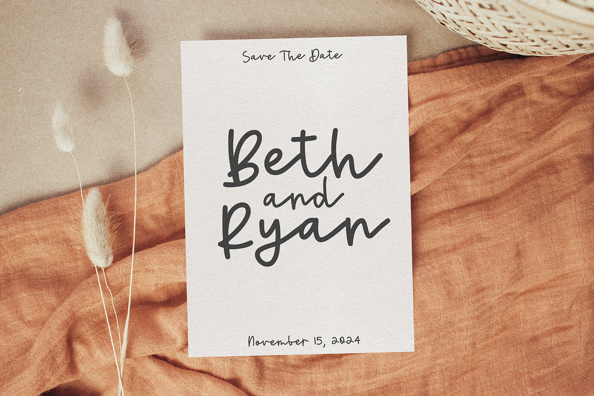 Sweetheart | Script Font preview 3