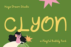 Clyon – Playful Bubbly Font