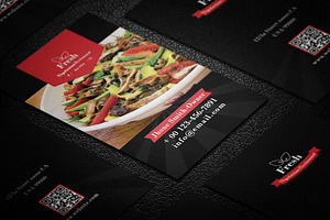 VegetarianRestaurant Business Card