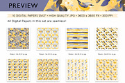 Bird and Butterfly Scrapbook Papers, a Pattern Graphic by Maishop (Thumbnail 4 of 4)