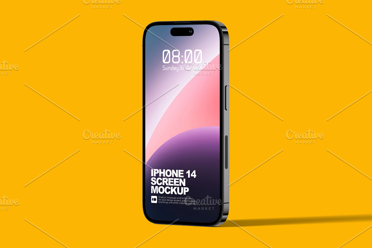 Iphone 14 Screen Mockup, an iPhone Mockup by Aprndy85 (Photo 4 of 6)