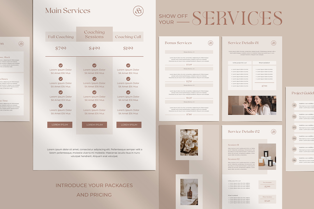 Client Welcome Packet Template, a Templates & Theme by Eesome Design Studio (Photo 5 of 8)