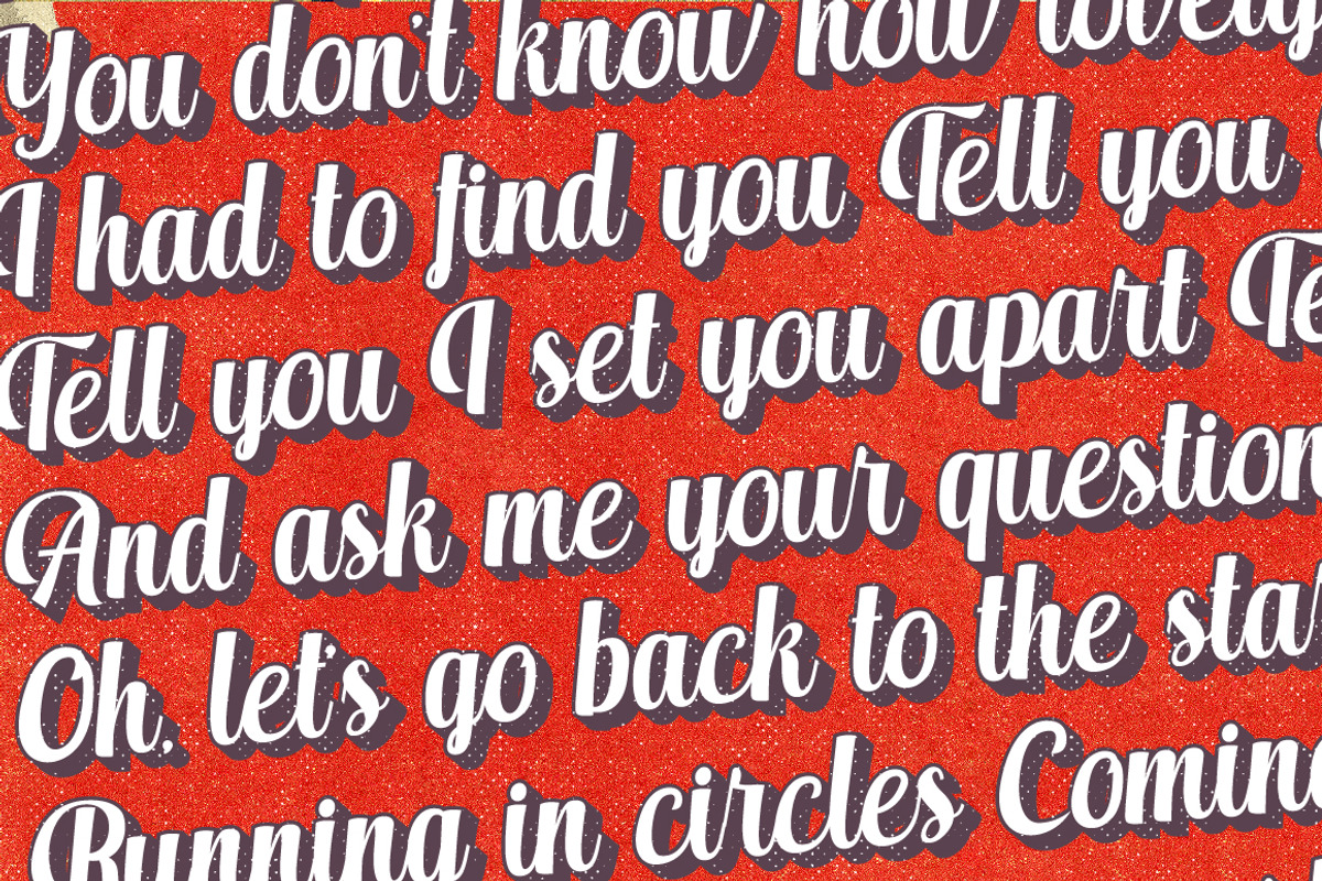 Aprilea Script, a Script Font by Debut Studio (Photo 5 of 8)