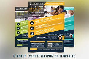 Startup Event Flyer Template