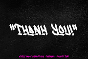 Badtryme - Graffiti Font, a Font by Snape Design Studio (Thumbnail 5 of 5)