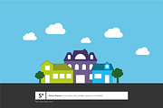 Vector Houses, an Illustration by Sam Vickars* (Thumbnail 2 of 2)