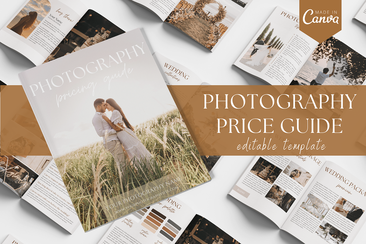 Photography Price Guide Template, a Magazine Template by Alloura Template Studio (Photo 1 of 9)