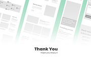 Magazine Blog Wireframe Website, a Wireframe Template by INSPR STD (Thumbnail 6 of 6)