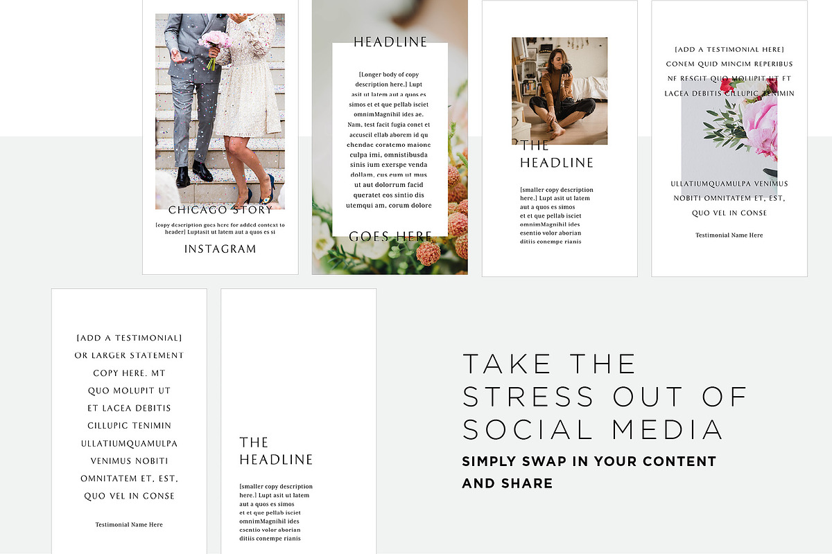 Instagram Stories for Wedding Pros, a Social Media Template by Christie Evenson (Photo 6 of 6)