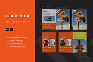 Quick Flex - Bifold Brochure, a Brochure Template by StreaksideStd