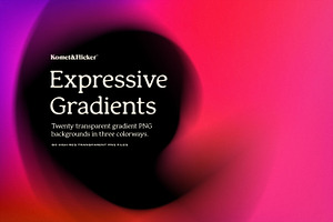 Expressive Gradients, a Texture Graphic by Komet & Flicker