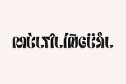 Meriage, a Sans Serif Font by Muksal Creative (Thumbnail 10 of 10)