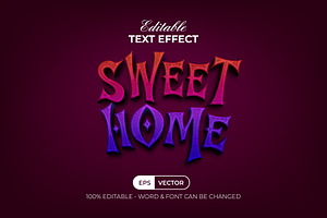 Halloween Text Effect Textured Style, a Layer Style Add-On by Mockmenot