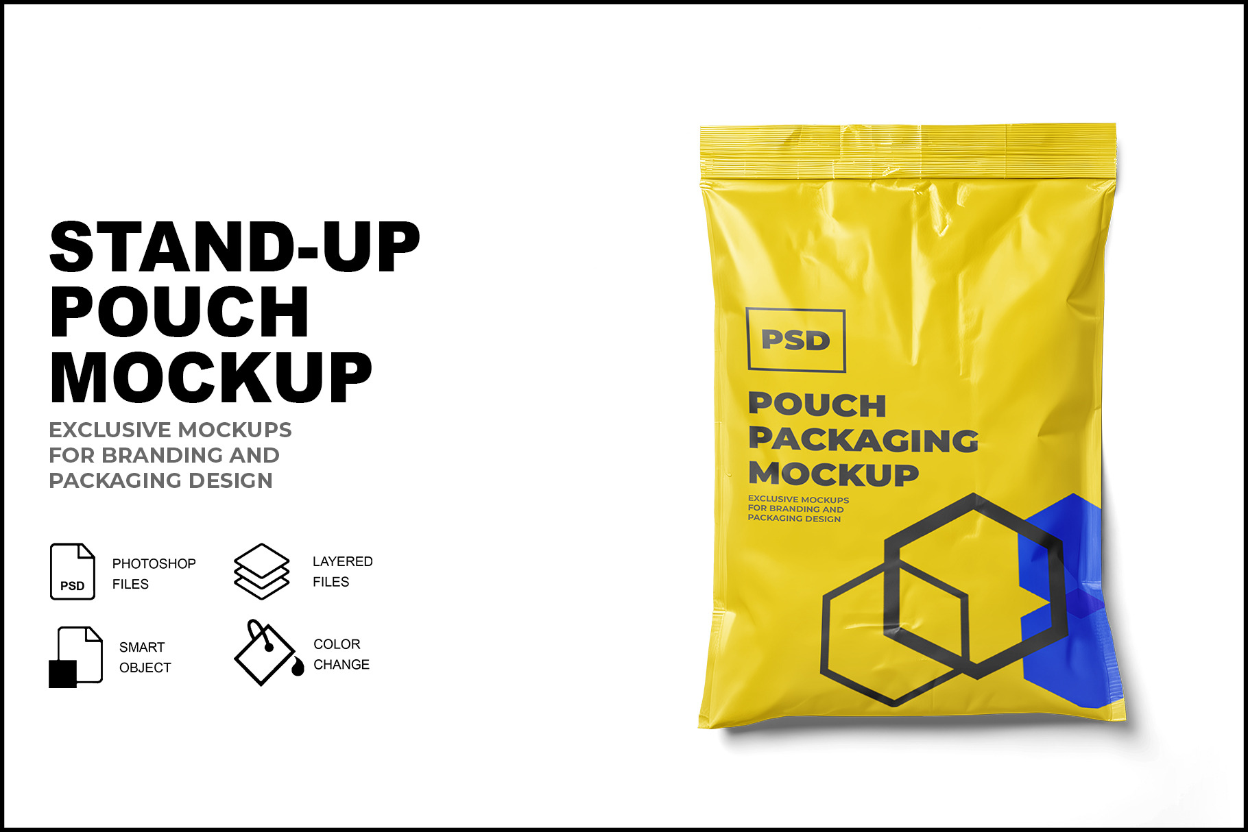 Stand Up Pouch Mockup