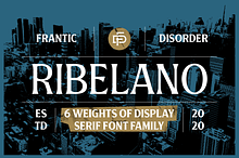 Ribelano Typeface