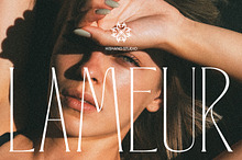 Lameur Thin Serif Display Font