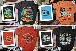 Vintage TShirt Designs Bundle Part 3