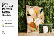 Framed Canvas Mockup Bundle PSD, a Household Mockup by Julian Adams (Thumbnail 24 of 35)