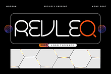 Revleq – A Modern Logo Typeface