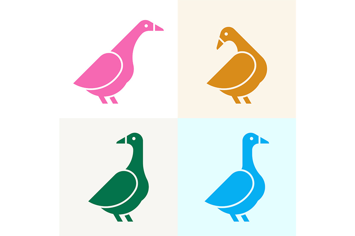 Goose Logo, a Graphic by NataliiaVolyk (Photo 4 of 6)