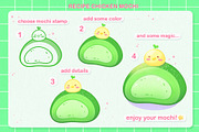 Cute Procreate Stamps, Food Brushes, a Food Illustration by InkPrintsTattoo (Thumbnail 3 of 7)