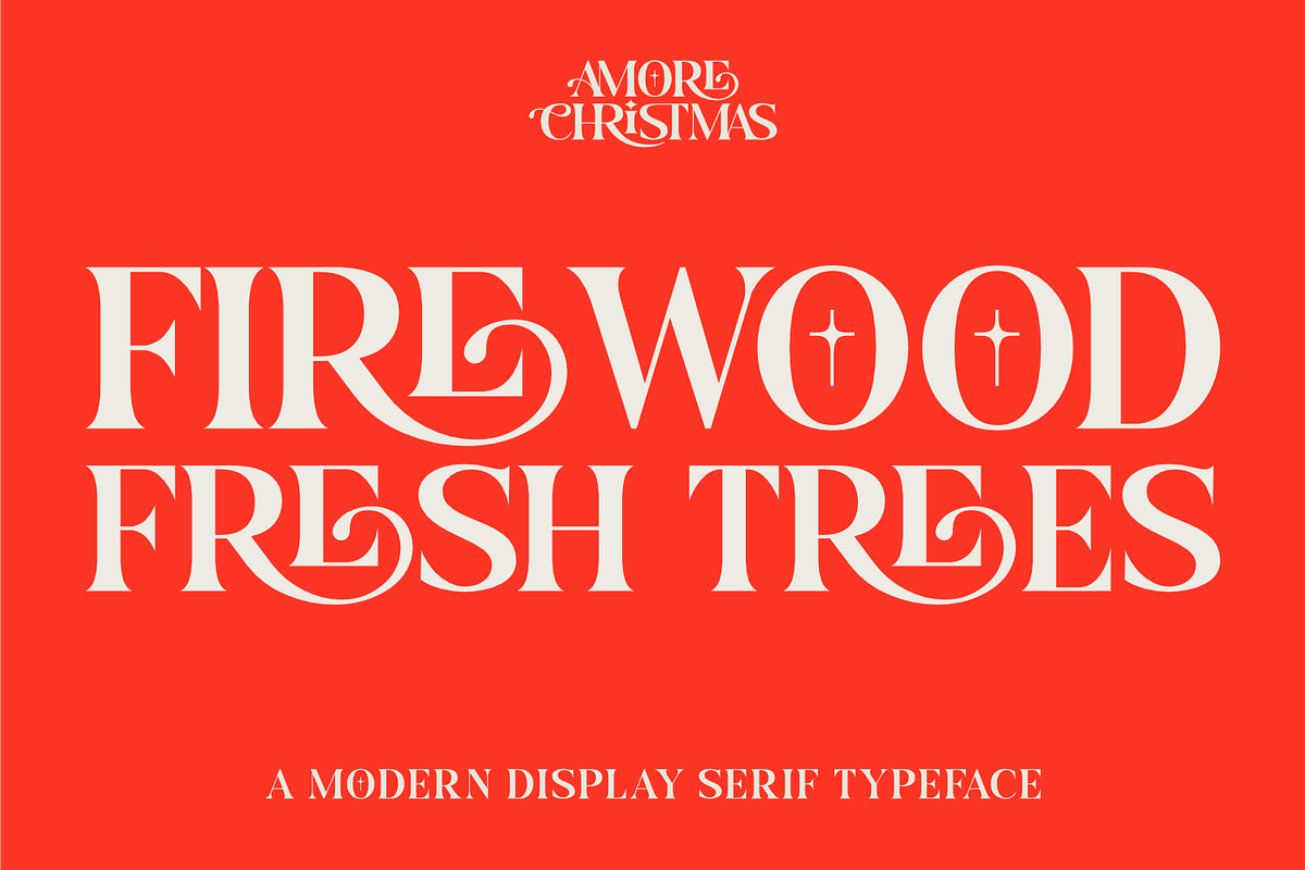 Amore Christmas - Christmas Font, a Serif Font by Keithzo (Photo 2 of 8)