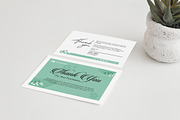 Thank you card Template, a Business Card Template by artisanHR (Thumbnail 3 of 4)
