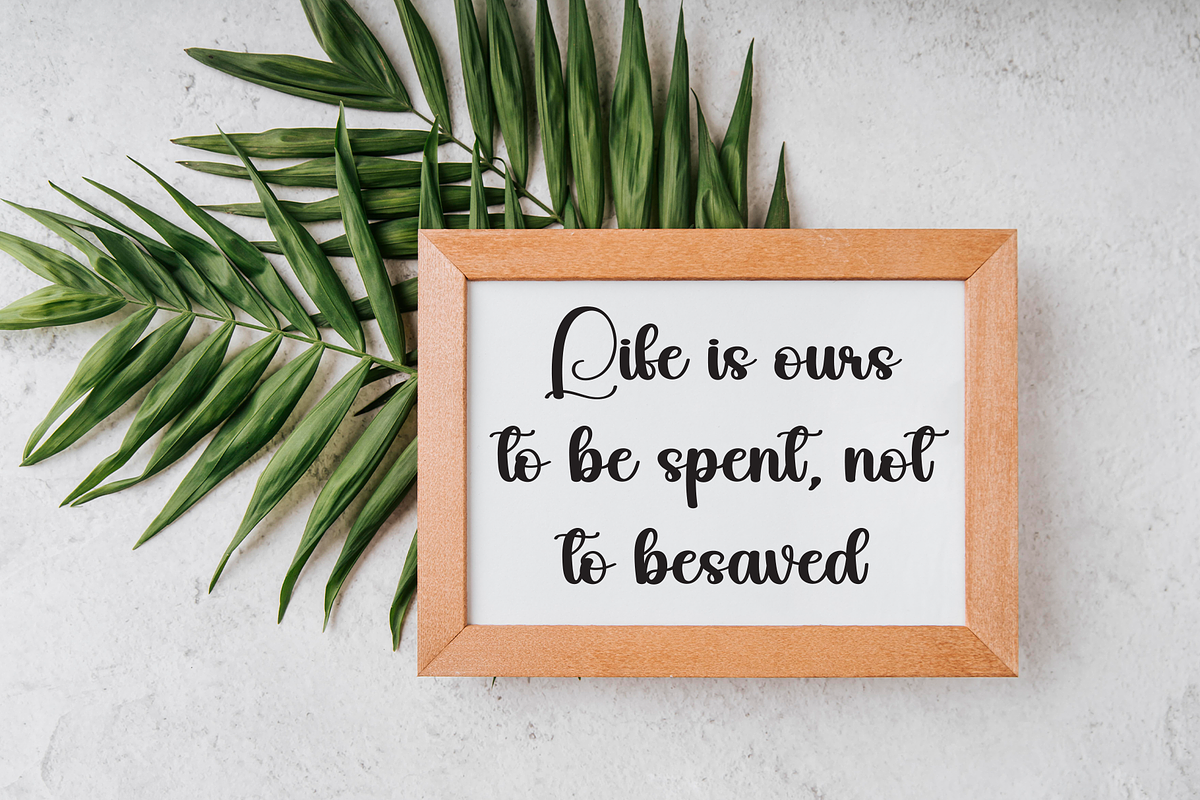 Angela | Script Font, a Handwritten Font by Scratchones (Photo 5 of 9)