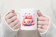 Valentine's Day Clipart Bundle PNG, an Illustration by CraftlabSVG (Thumbnail 9 of 15)