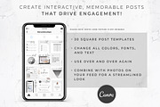 Instagram Engagement Booster | Canva, a Social Media Template by Thirty One Palms Studio (Thumbnail 2 of 8)