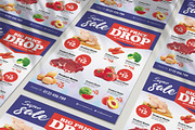 Supermarket Grocery Flyer Template, a Flyer Template by jobnabru (Thumbnail 1 of 2)