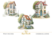 Watercolor Lemon Clipart Bundle, an Illustration by MockupWizard (Thumbnail 3 of 6)