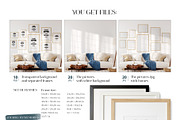 Frame & Wall Mockup Bundle Sunshine, a Print Template by Yuri-U (Thumbnail 15 of 15)