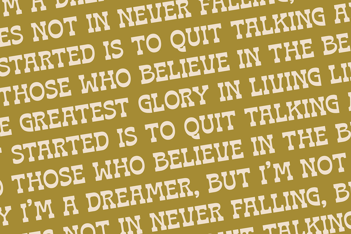 Bring Horse Western Slab Serif, a Slab Serif Font by timelesstype.co (Photo 17 of 20)