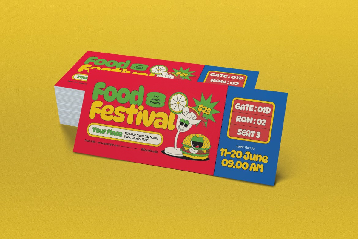 Food Festival Voucher preview 2
