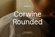Corwine Rounded, a Sans Serif Font by Craft Supply Co. (Thumbnail 1 of 8)